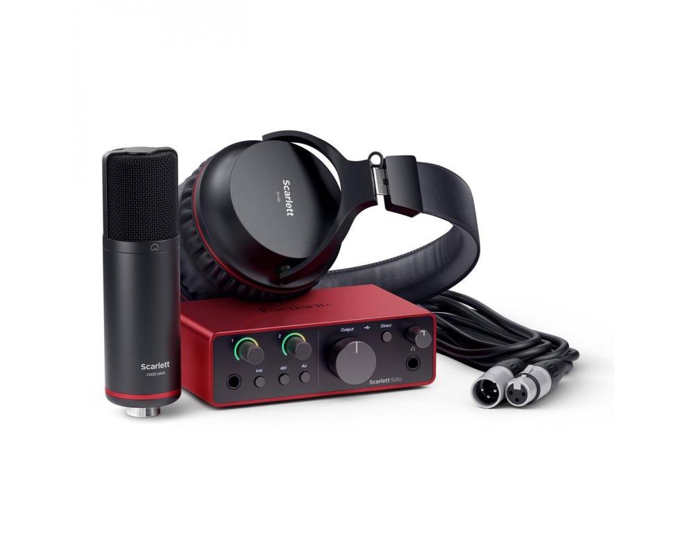 Focusrite Scarlett Solo Studio 4th Gen