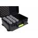 Gator SH-MICCASE15 - Shure Plastic Case with Latches for 15 Wired Mics