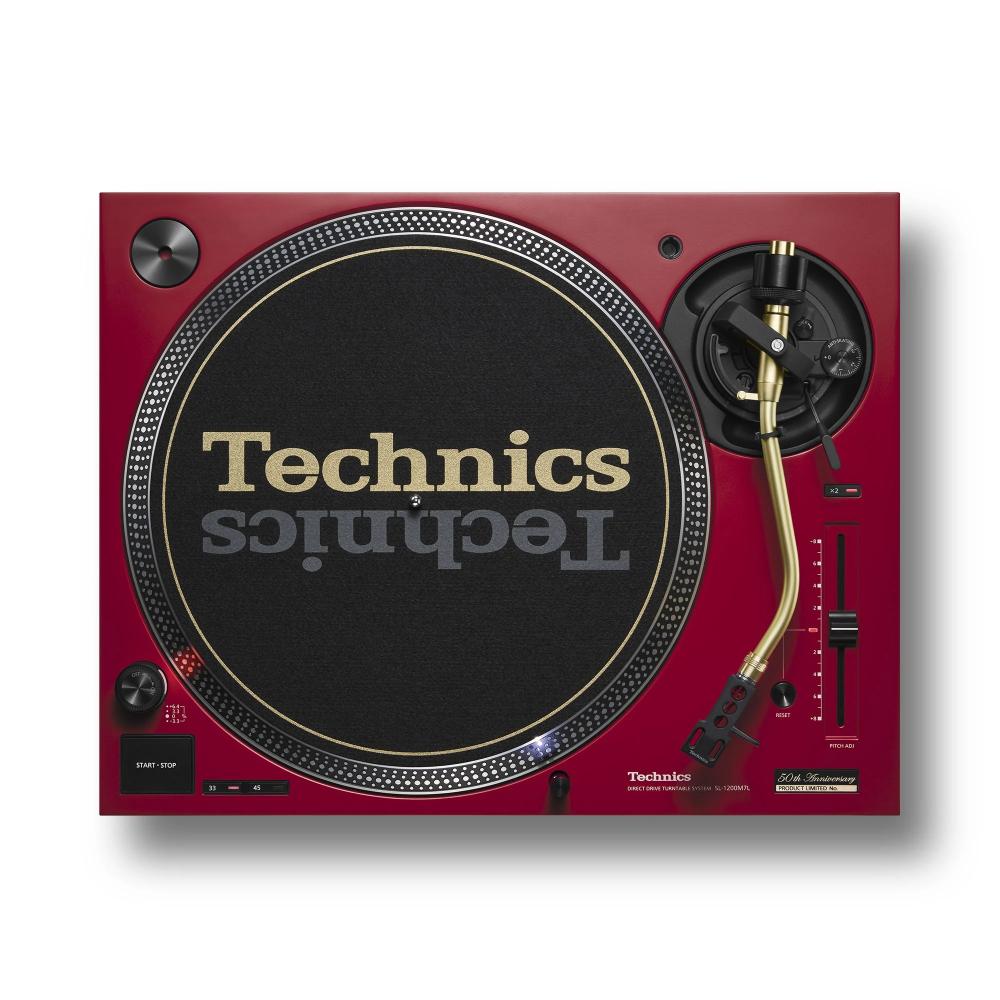 Technics SL 1200 M7LE 50th Aniv. Red