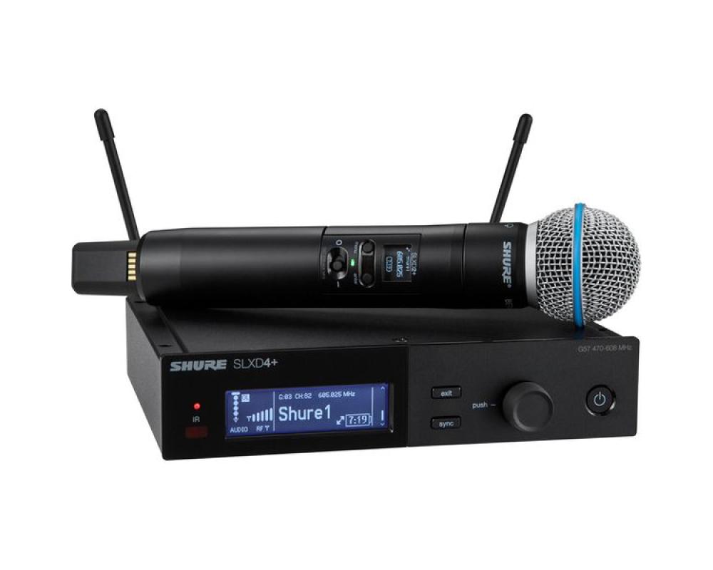 Shure SLXD24+E/Beta58 G65