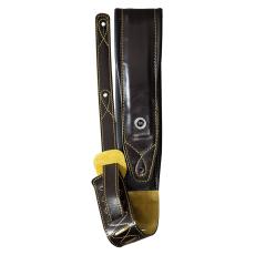 TGI Guitar Strap Padded Browb Leather