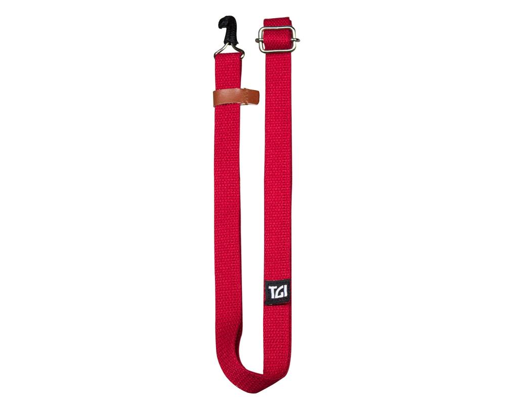 TGI TGSUKR Ukulele Strap Red