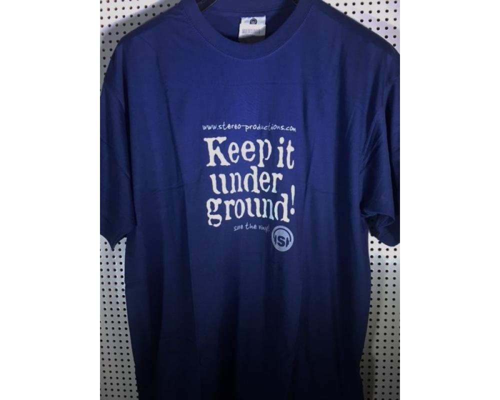 Stereo Productions keep it underground (azul L)