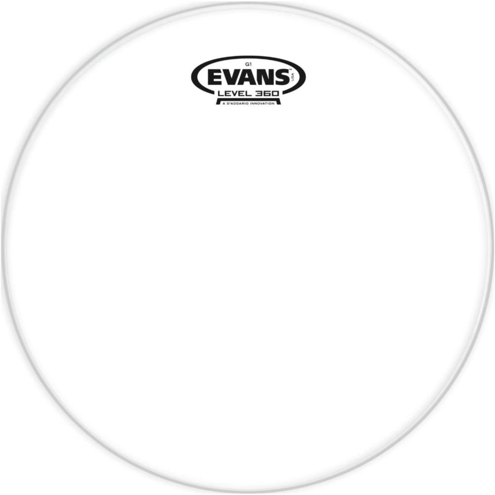 Evans G1 Clear Drum Head, 12 Inch