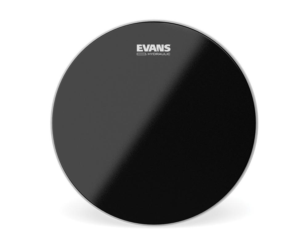 Evans Hydraulic Black Drum Head, 14 Inch
