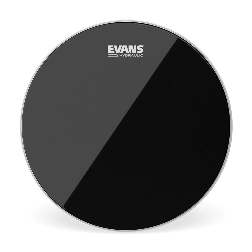 Evans Hydraulic Black Drum Head, 16 Inch