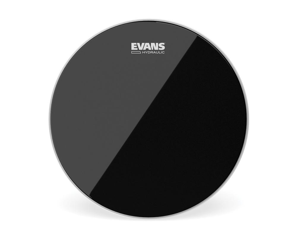 Evans Hydraulic Black Drum Head, 16 Inch