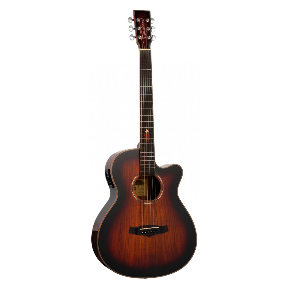 Tanglewood TWX4CEK Koa Winterleaf Exotic Autumn Burst Gloss