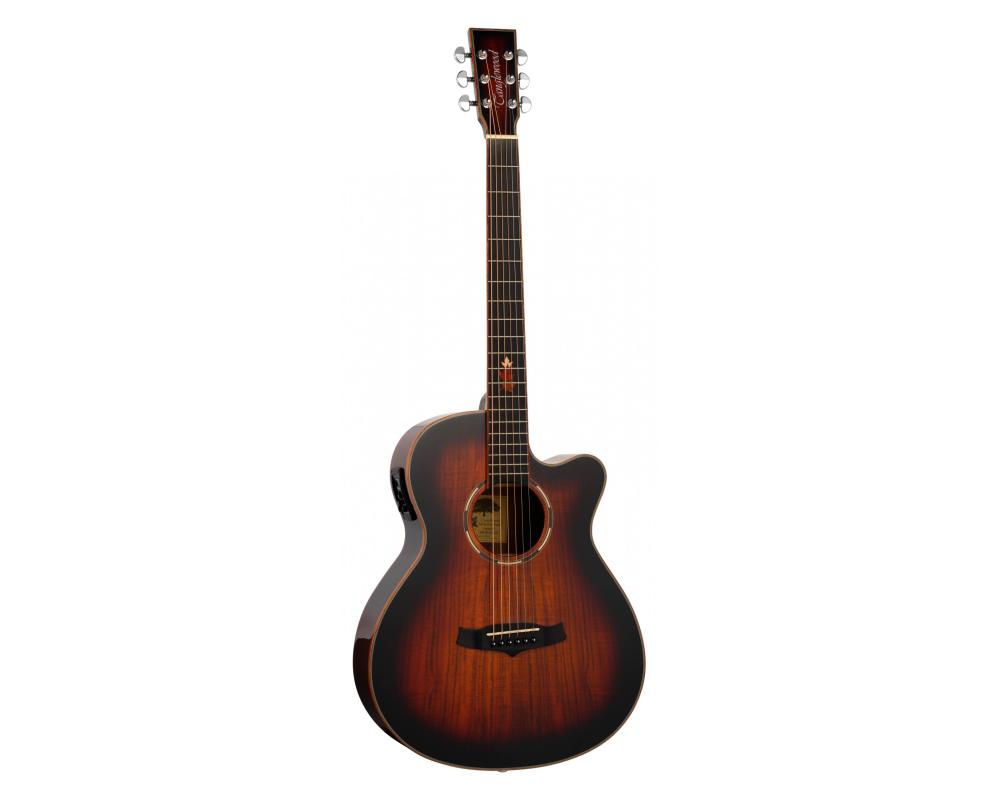 Tanglewood TWX4CEK Koa Winterleaf Exotic Autumn Burst Gloss