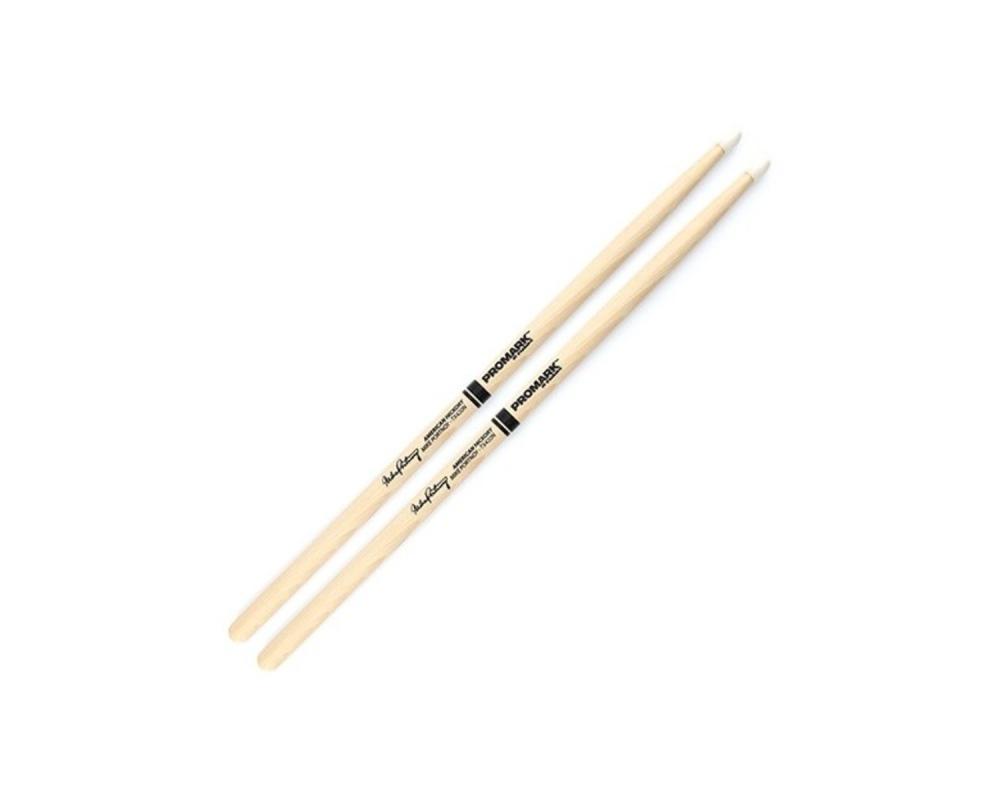 Promark TX420N Mike Portnoy 420 Hickory Drumstick, Nylon Tip