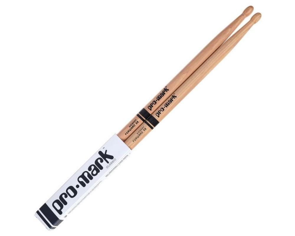 Promark TX5BW Classic Forward 5B Hickory Drumstick, Oval Wood Tip