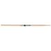 Promark TXR5AW Classic Forward 5A Raw Hickory Drumstick, Oval Wood Tip