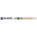 Promark TXR5BW Classic Forward 5B Raw Hickory Drumstick, Oval Wood Tip