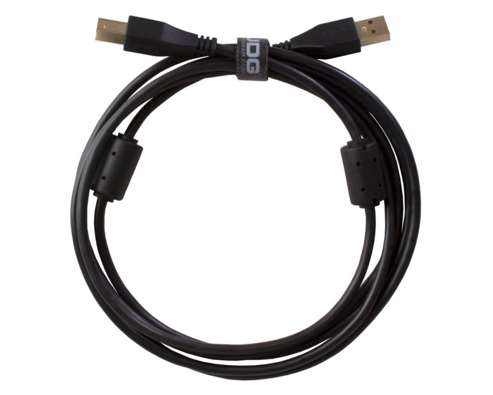 UDG Ultimate Audio Cable USB 2.0 A-B Black Straight (2m)