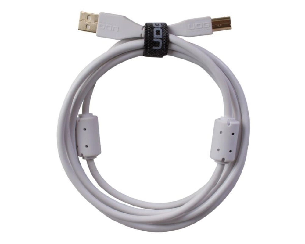 UDG Ultimate Audio Cable USB 2.0 A-B White Straight (2m)