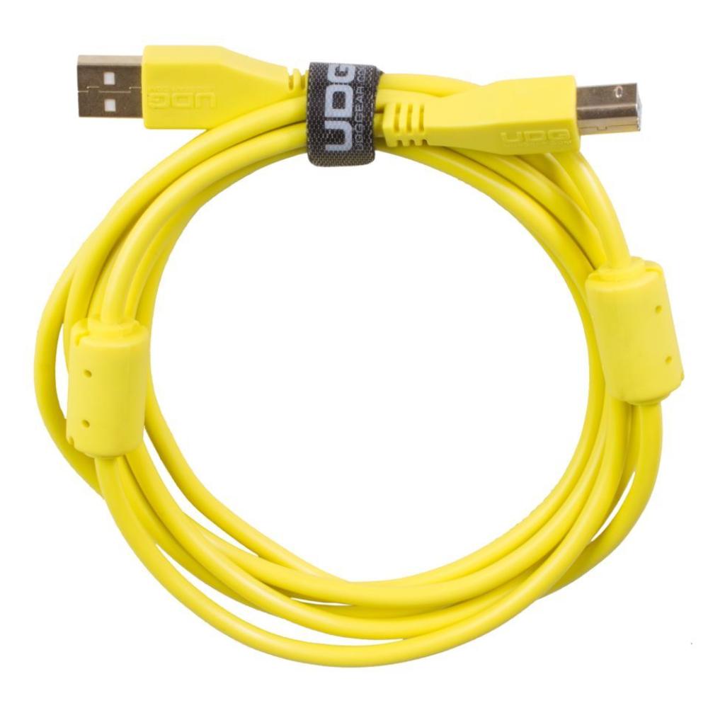 UDG Ultimate Audio Cable USB 2.0 A-B Yellow Straight (1m)