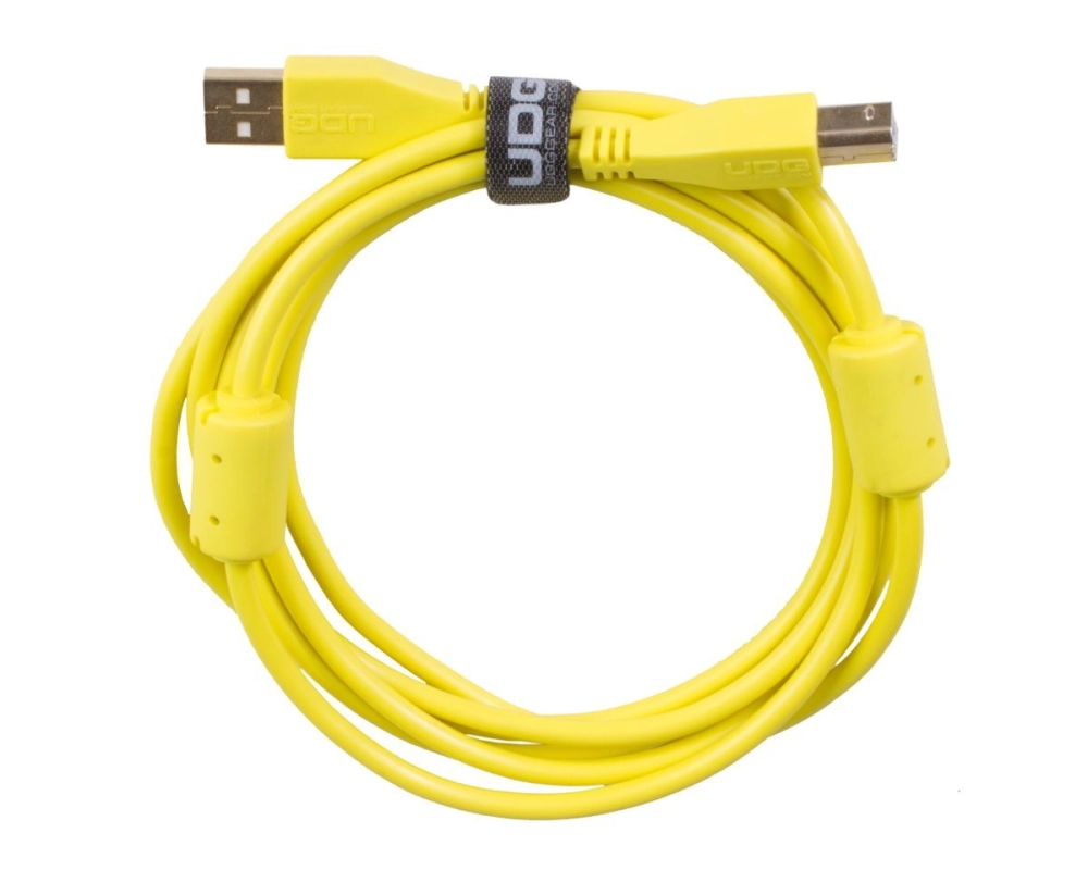 UDG Ultimate Audio Cable USB 2.0 A-B Yellow Straight (2m)