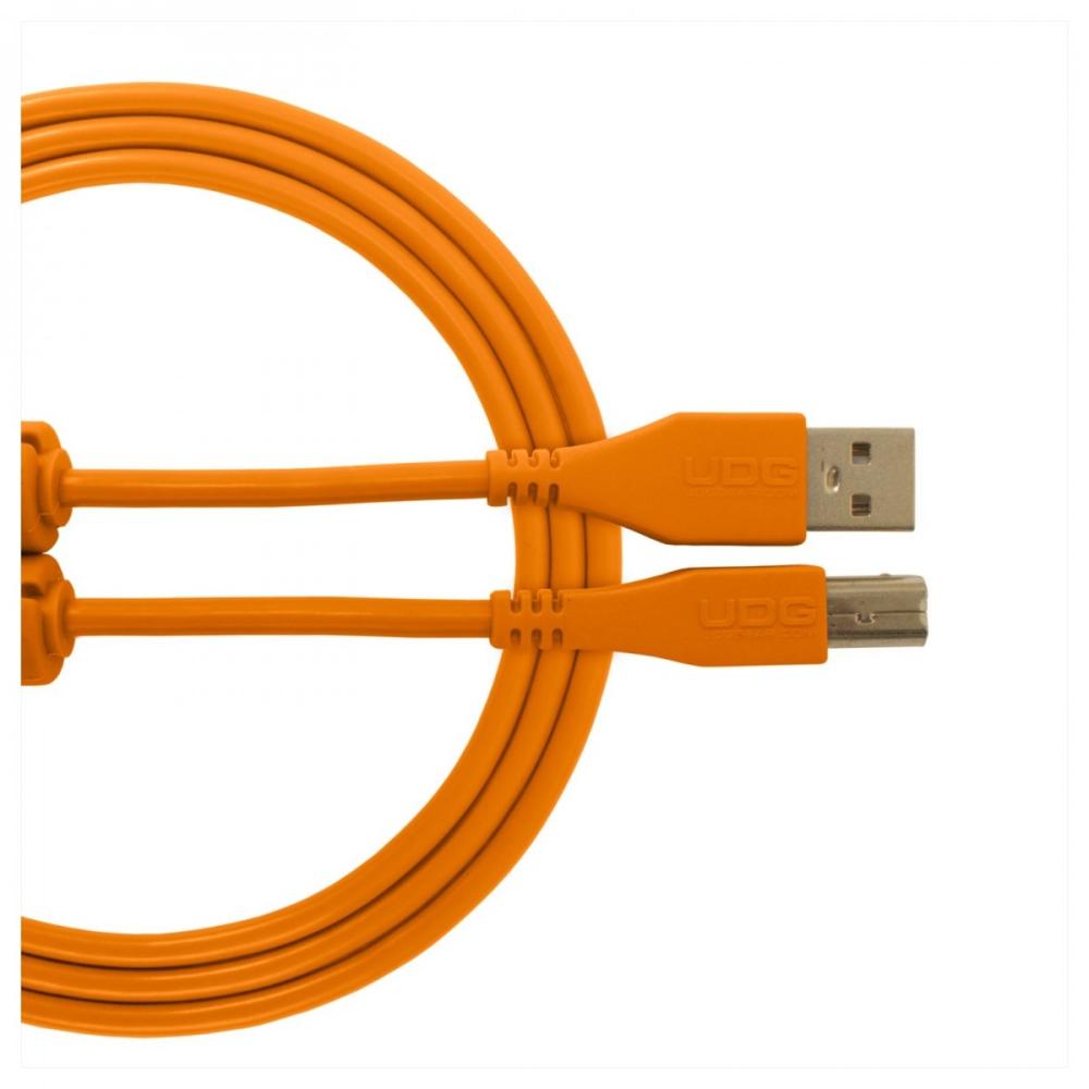 UDG Ultimate Audio Cable USB 2.0 A-B Orange Straight (2m)