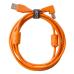 UDG Ultimate Audio Cable USB 2.0 A-B Orange Angled (1m)