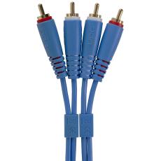 UDG Ultimate Audio Cable Set RCA - RCA Light Blue Straight 1.5m