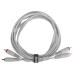 UDG Ultimate Audio Cable Set RCA - RCA White Straight 1.5m