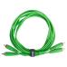 UDG Ultimate Audio Cable Set RCA - RCA Green Straight 3m