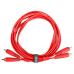 UDG Ultimate Audio Cable Set RCA - RCA Red Straight 3m