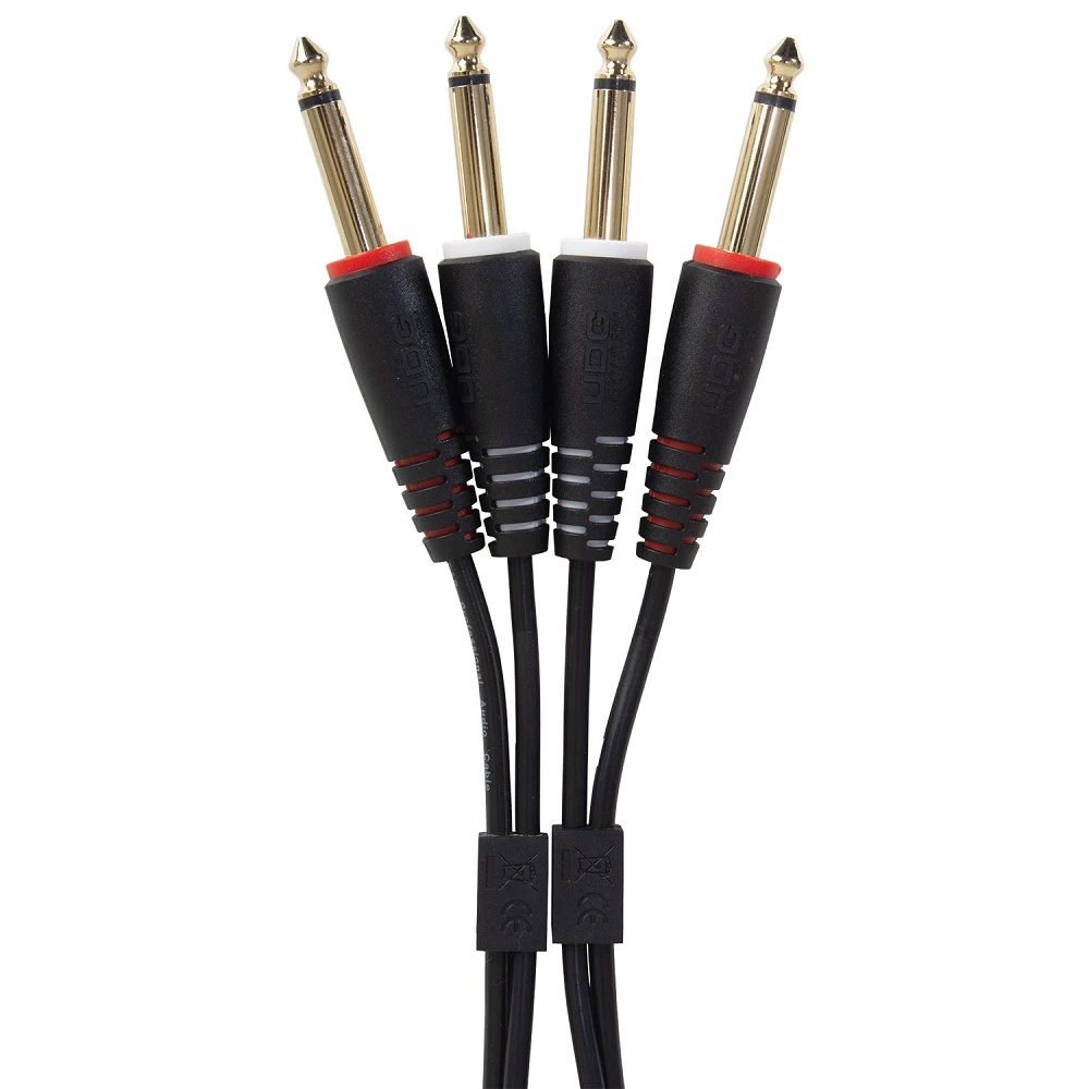 UDG Ultimate Audio Cable Set 1/4 Jack - 1/4 Jack Black Straight 3m