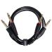 UDG Ultimate Audio Cable Set 1/4 Jack - 1/4 Jack Black Straight 3m