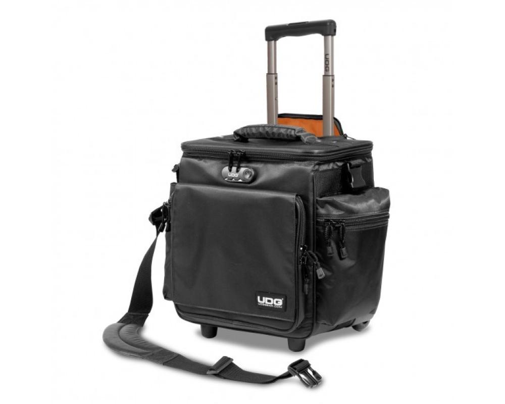 UDG Ultimate SlingBag Trolley DeLuxe Black, Orange Inside MK2