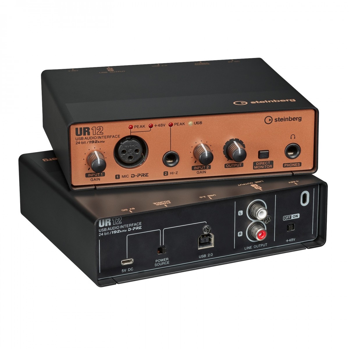 DTM・DAW UR12 Podcast Starter Pack Steinberg Steinberg UR12B Podcast Starter Pack - Yamaha USA