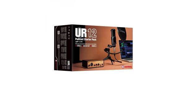 Steinberg UR12 Podcast Starter Pack - BimotorDJ