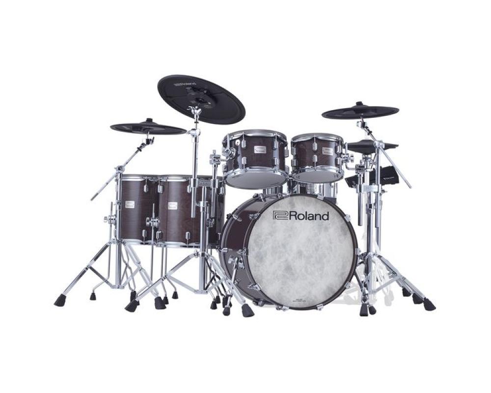 Roland VAD716 GE V-Drums Acoustic Design Drum Kit, Gloss Ebony