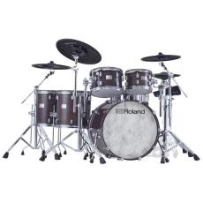 Roland VAD716 GE V-Drums Acoustic Design Drum Kit, Gloss Ebony