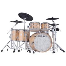 Roland VAD716-GN V-Drums Acoustic Design Drum Kit, Gloss Natural