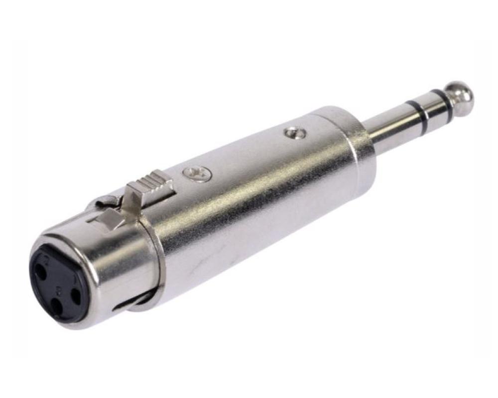 Xaccess XLR Femea - TRS Macho cinza