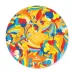 Daddario Slipmat Beatles Yellow Submarine Record Mat, Primrose Prairie