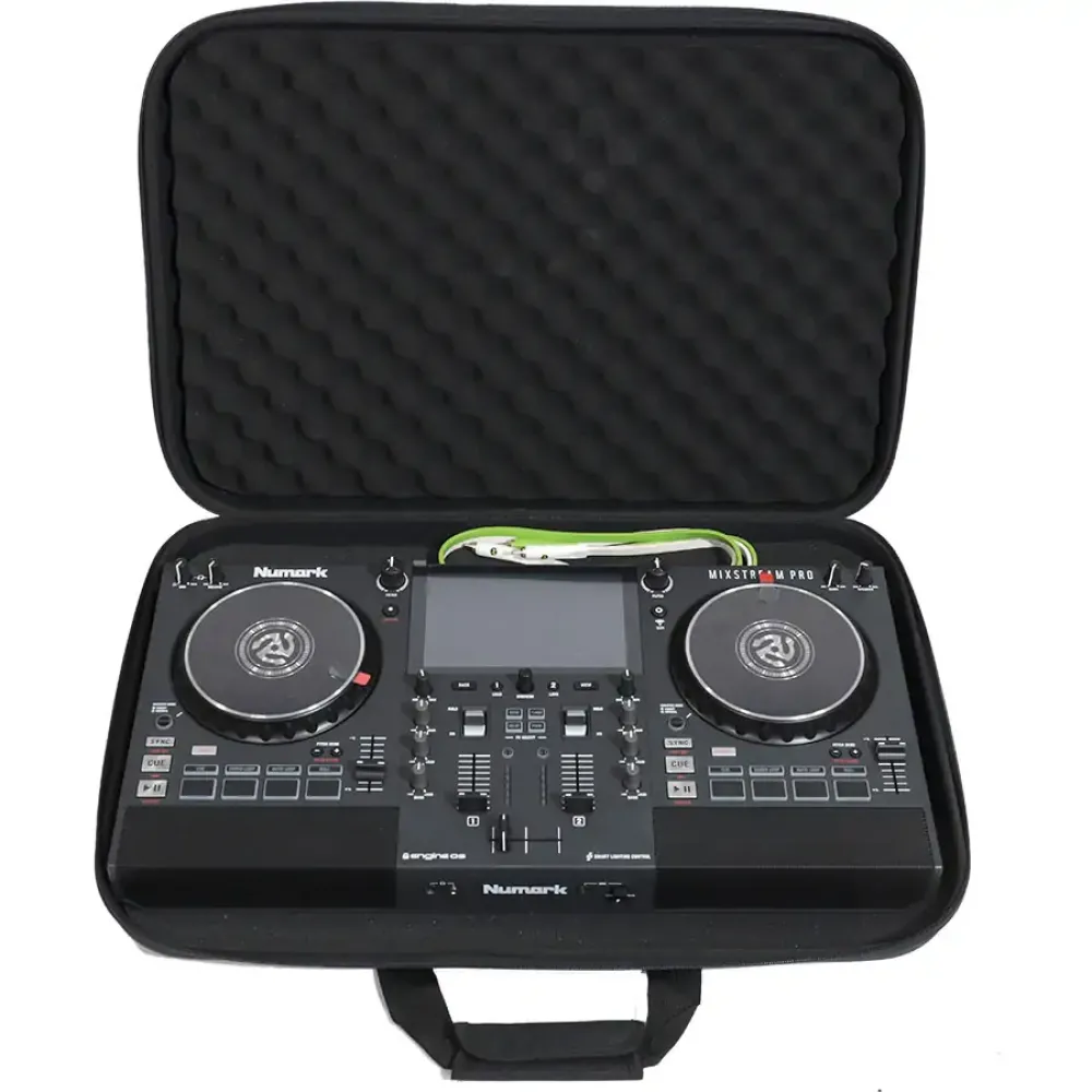 Walkasse Shockproof Eva Case Numark Mixstream Pro FX/ Pro GO, Black