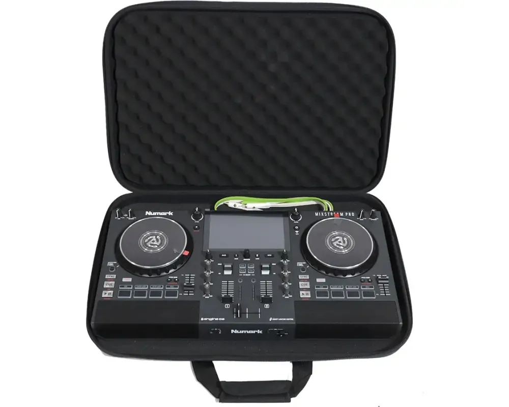 Walkasse Shockproof Eva Case Numark Mixstream Pro FX/ Pro GO, Black