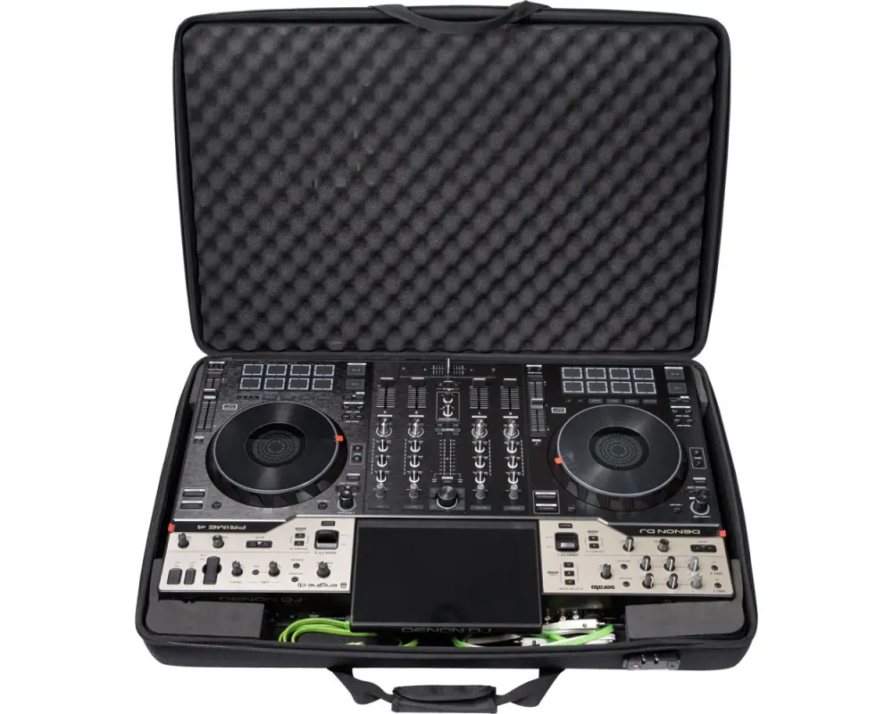 Walkasse Shockproof Eva Case Denon DJ Prime 4 G2 Black (Shoulder bag)