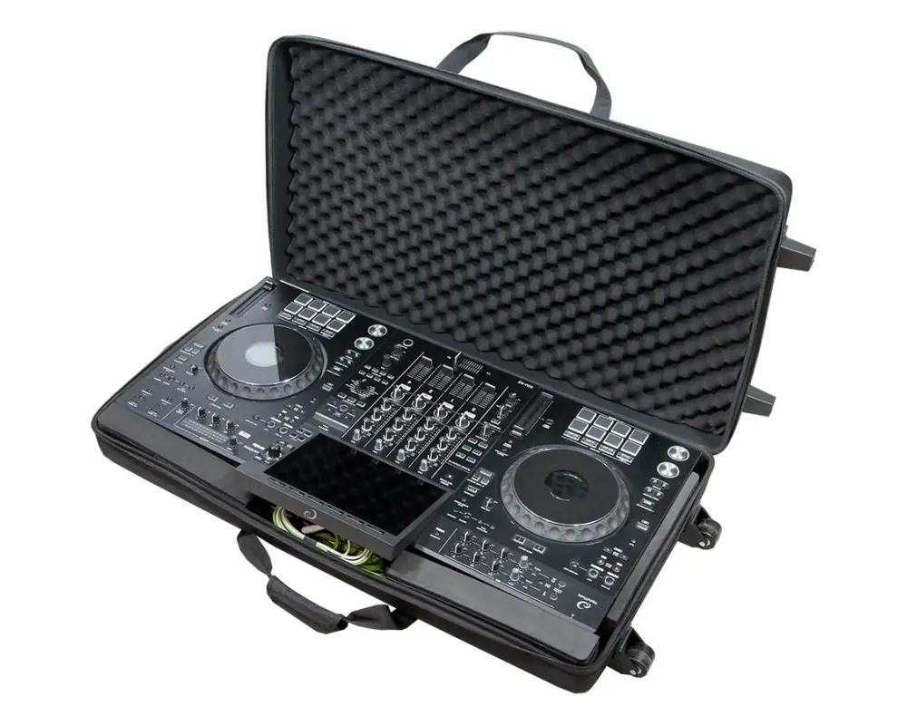 Walkasse Shockproof Eva Case XDJ-AZ, Black (Wheels and Shoulder)