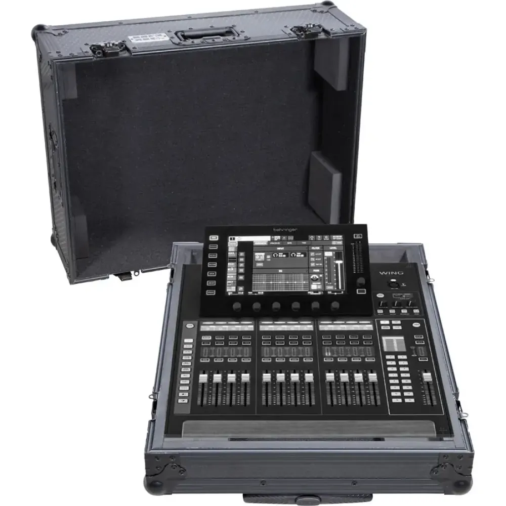 Walkasse Flight Case Behringer Wing Compact Black (Trolley e Rodas)