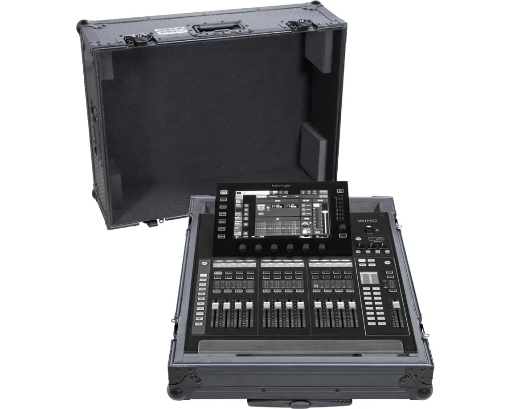 Walkasse Flight Case Behringer Wing Compact Black (Trolley e Rodas)