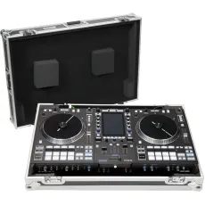 Walkasse Flight Case Controller Rane System One Silver (Wheels)