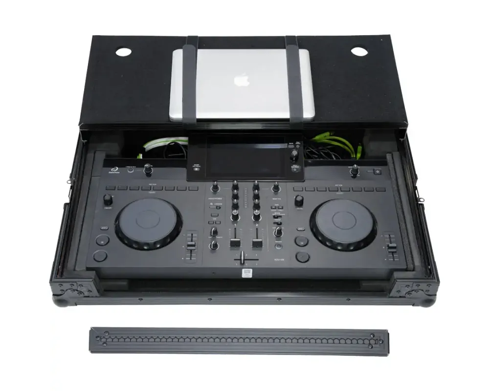 Walkasse Flight Case Midi Controller Alphatheta XDJ-AN Black (Laptop Stand)