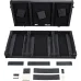 Walkasse Flight Case Alphatheta CDJ-3000X - DJM-V10/V10LF Black (Wheels)