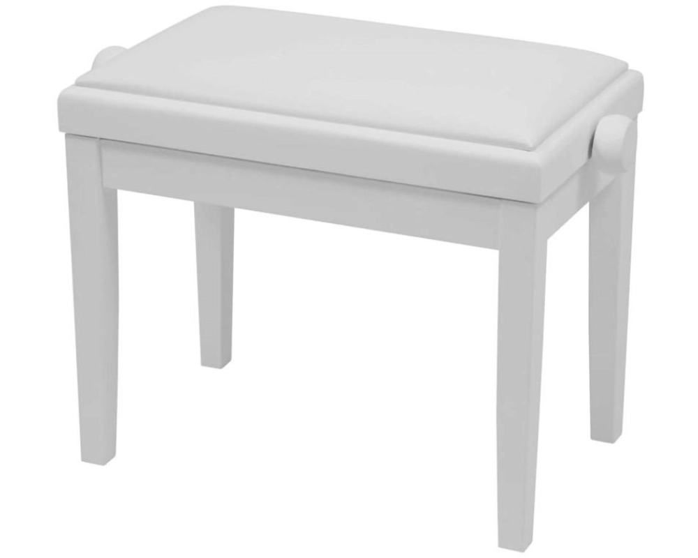 Art System WPB-02 Banco para Piano White Satin
