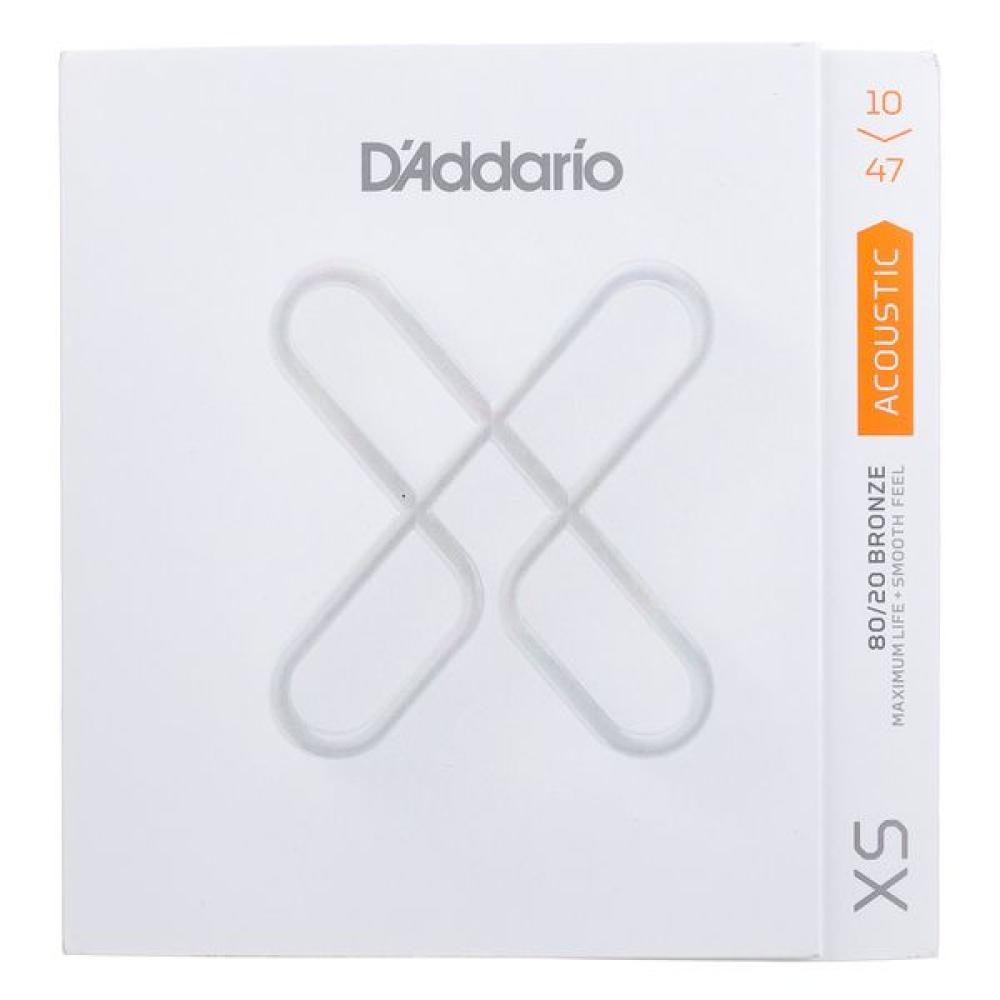 Daddario XSABR1047 10-47 Extra Light, XS 80/20 Bronze Coated