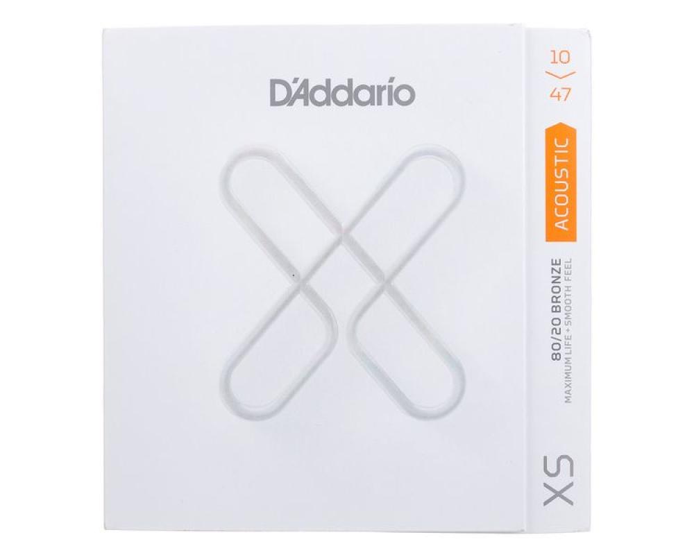 Daddario XSABR1047 10-47 Extra Light, XS 80/20 Bronze Coated
