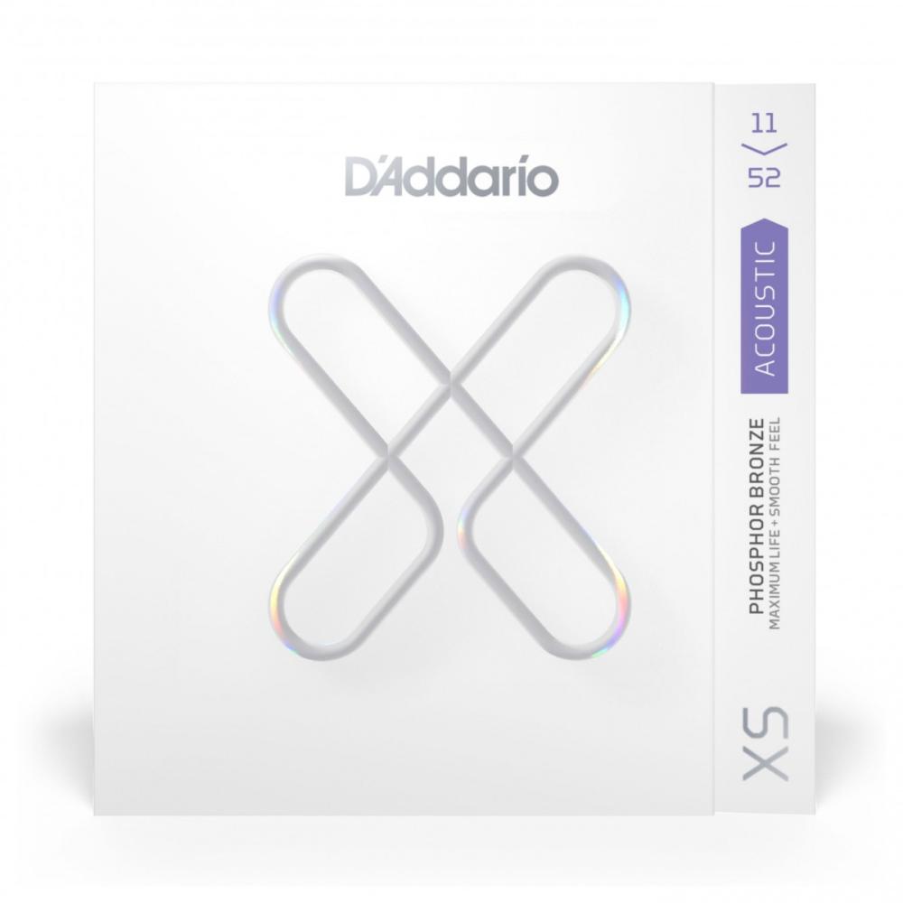 Daddario XSAPB1152 - 11-52 Custom Light, XS Phosphor Bronze Coated